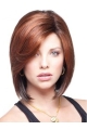 Shining Blonde Straight Chin Length Human Hair Wigs