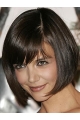 Cool Monofilament Straight Chin Length Lace Front Wigs