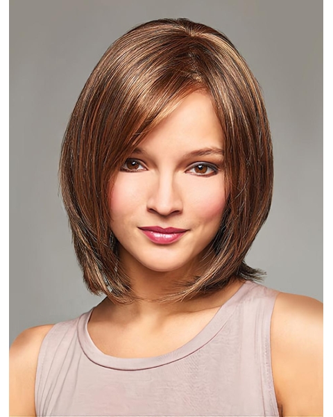 Chin Length Monofilament Short Wigs