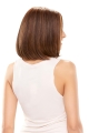 Monofilament Shining Straight Synthetic Medium Wigs