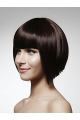 Trendy Black Straight Chin Length Human Hair Wigs