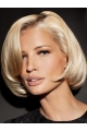 Glamorous Blonde Lace Front Chin Length Wigs