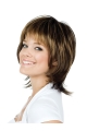 Comfortable Lace Front Straight Chin Length Remy Human Lace Wigs