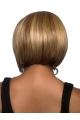 Durable Blonde Straight Chin Length Lace Front Wigs