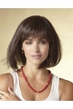 Black Straight Synthetic Pleasing Short Wigs