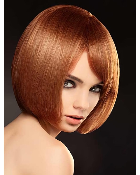 Popular Straight Auburn Bobs Excellent Wigs