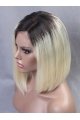 Inspired Ombre Bob Full Lace Human Hair Wig