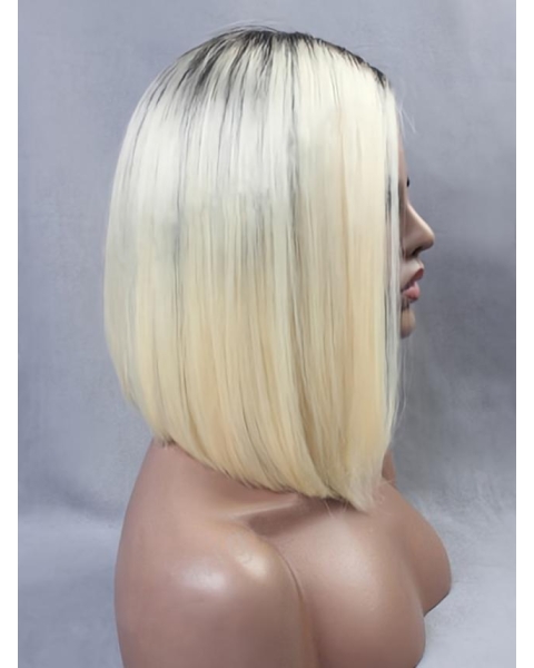 Inspired Ombre Bob Full Lace Human Hair Wig