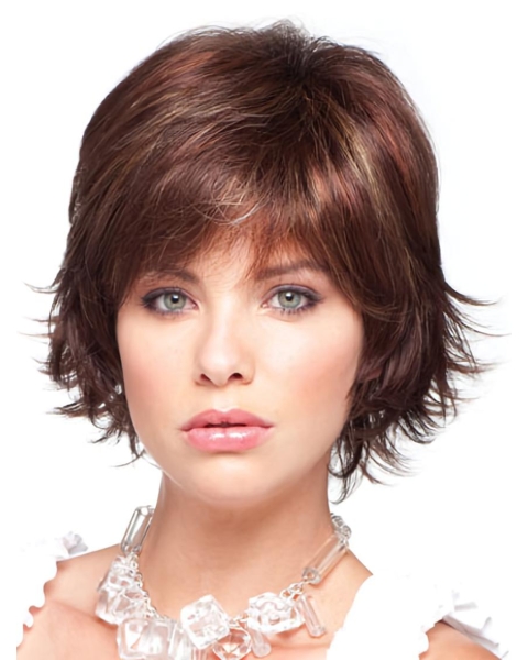 Braw Auburn Straight Chin Length Synthetic Wigs