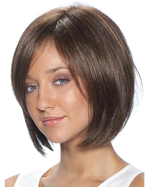 Braw Lace Front Straight Chin Length Bob Wigs