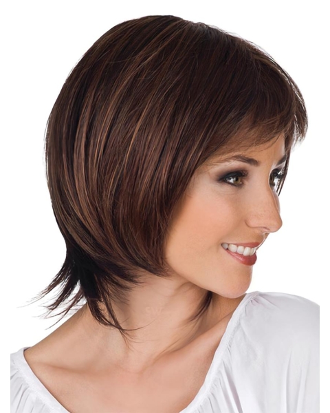 Blonde Straight Synthetic Cosy Short Wigs