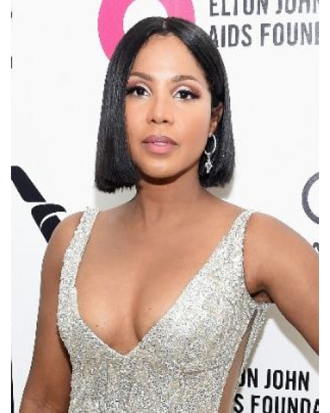 Short Bobs Black Toni Braxton Wigs 2015 Celebrity Wigs