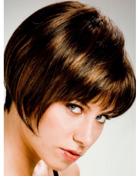 Beautiful Straight Brown Bobs High Quality Wigs