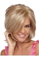 Incredible Blonde Straight Chin Length Synthetic Wigs