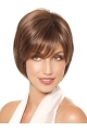 Monofilament Straight Chin Length Lace Wigs