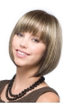 Brown Straight Synthetic Radiant Short Wigs