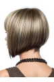 Brown Straight Synthetic Radiant Short Wigs