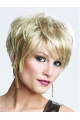 Fashional Chin Length Straight Blonde Layered Fantastic Wigs