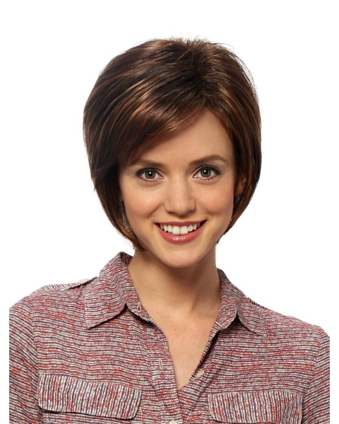 Affordable Straight Auburn Bobs Beautiful Wigs