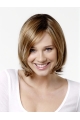 100% Hand-tied Synthetic 10" Straight Ombre/2 tone Chin Length Bob Wigs