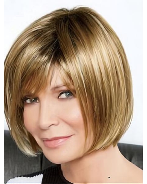 Full Lace Blonde 10" Straight Synthetic Jaclyn Smith Wigs