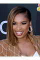 Straight Blonde Full Lace Chin Length Bobs Jennifer Hudson Wigs