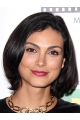 Straight 12" Chin Length Black Synthetic Morena Baccarin Wigs