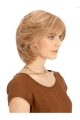 Blonde Monofilament Remy Human Hair Impressive Wigs For Cancer