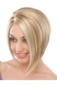 Nice Blonde Straight Chin Length Bob Wigs