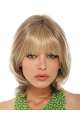 Nice Blonde Straight Chin Length Petite Wigs