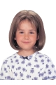 Perfect Lace Front Straight Chin Length Kids Wigs