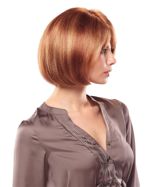 Top Synthetic Monofilament Straight Medium Wigs