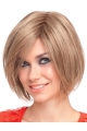 Blonde Straight Synthetic Stylish Short Wigs