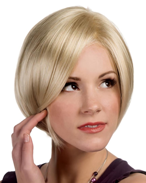 Blonde Lace Front Lace Ideal Medium Wigs