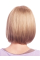 Monofilament Gorgeous Straight Remy Human Hair Medium Wigs