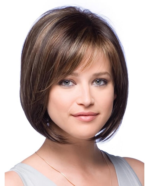 Cool Lace Front Straight Chin Length Petite Wigs