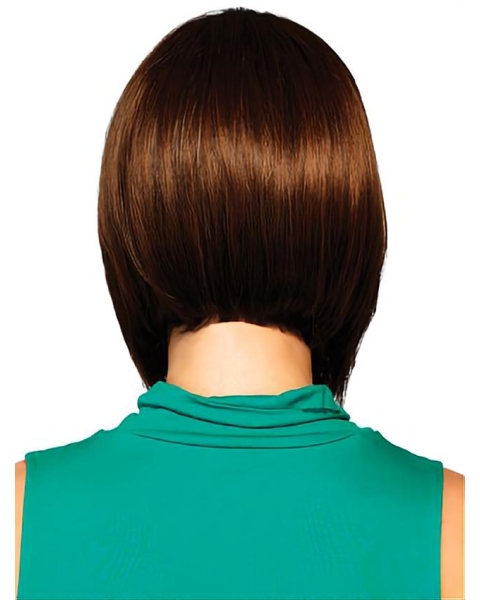 Fashion Auburn Straight Chin Length Bob Wigs