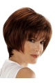 Auburn Lace Front Chin Length Remy Human Lace Wigs For Cancer