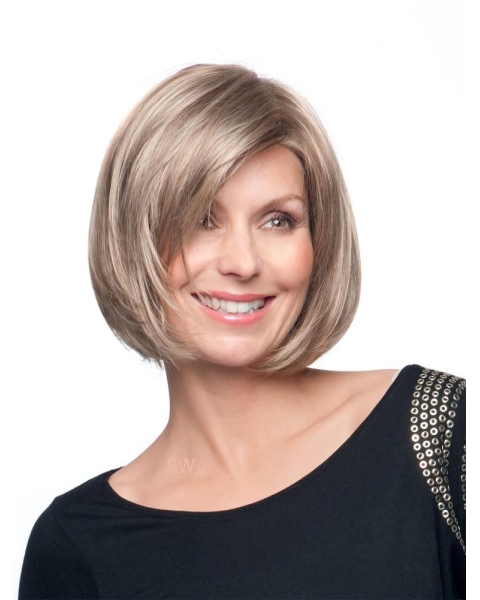 Sassy Blonde Lace Front Chin Length Petite Wigs