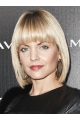 Cool Blonde Lace Front Chin Length Mena Suvari Wigs