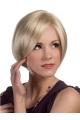 Blonde Straight Synthetic Modern Medium Wigs