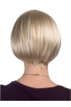 Blonde Straight Synthetic Modern Medium Wigs