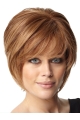 Pleasing Auburn Straight Chin Length Wigs For Cancer