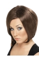 Fashion Brown Straight Chin Length Bob Wigs