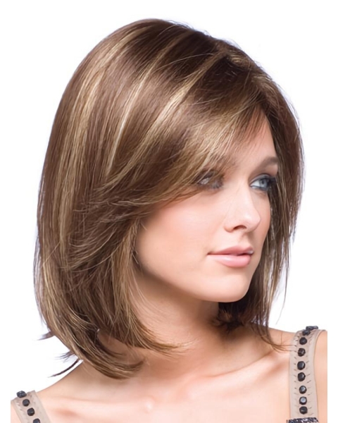 Impressive Lace Front Straight Chin Length Petite Wigs