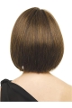 Great Brown Straight Chin Length Bob Wigs