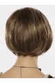 Ideal Brown Straight Chin Length Bob Wigs