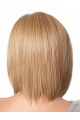 Elegant Blonde Monofilament Chin Length Lace Wigs