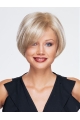 Sassy Blonde Monofilament Chin Length Synthetic Wigs