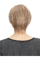 Monofilament Straight Remy Human Hair Soft Medium Wigs